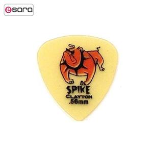 پیک گیتار الکتریک کلایتون مدل Spike 0.56 میلی‌متری بسته‌ دوازده عددی Clayton Spike 0.56 mm Guitar Picks 12 Pack