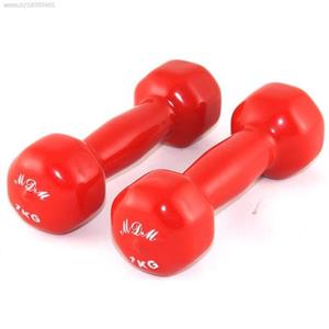 دمبل 1.5 کیلوگرمی ام دی ام مدل Simple بسته 2 عددی MDM Simple Coated Aerobics Dumbbell 1.5kg Pack of 2