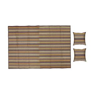 روفرشی 3 تکه نرم بافت کد 007 Narm Baft 007 Rug Set 3 Pcs