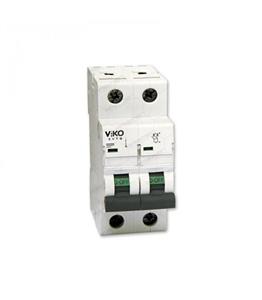 کلید مینیاتوری دو پل 10 آمپر ویکو تیپ C(صنعتی)