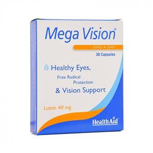 کپسول مگا ویژن هلث اید 30 عددی Health Aid Mega Vision Caps 