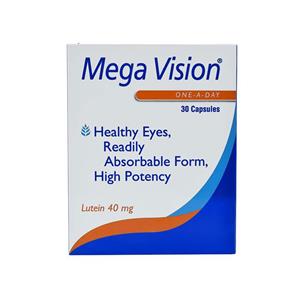 کپسول مگا ویژن هلث اید 30 عددی Health Aid Mega Vision Caps 