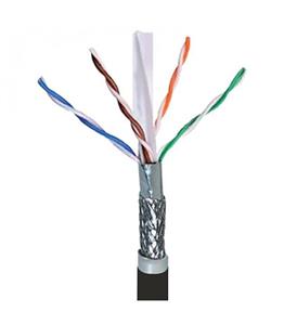 کابل شبکه کی نت 305 متری کت 6 به طول Knet N2001 CAT6 SFTP Outdoor Network Cable 305M 