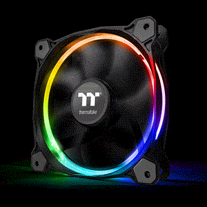 بسته 3 تایی فن ترمالتیک مدل Riing 12 LED RGB Sync Edition Thermaltake Riing 12 LED RGB Radiator Fan Sync Edition 3Fan Pack