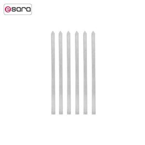 سیخ آلومینیومی کوبیده مدل بلند بسته 6 عددی Aluminum Kebab Skewer Long Pack Of 6