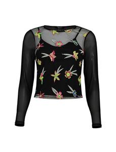 بلوز آستین بلند دخترانه - نیو لوک Girls Long Sleeve Blouse - New Look