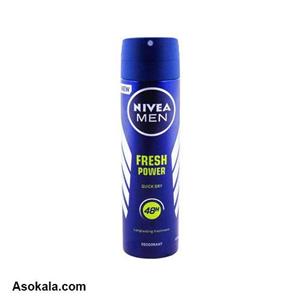 اسپری بدن مردانه نیوآ مدل NIVEA FRESH POWER حجم 200 میل 