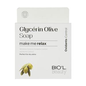 صابون زیبایی صورت گلیسرین و زیتون بیول BIOL Olive وزن 100 گرم Biol Olive Glycerin So Relax Face Wash Makeup Remover Soap