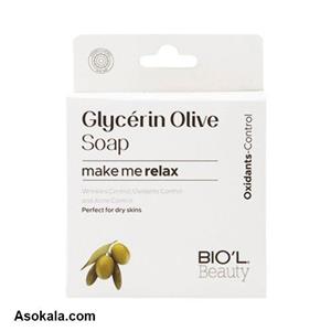 صابون زیبایی صورت گلیسرین و زیتون بیول BIOL Olive وزن 100 گرم Biol Olive Glycerin So Relax Face Wash Makeup Remover Soap