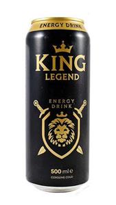 نوشیدنی انرژی زا کینگ لجند KING LEGEND حجم 500 میل 
