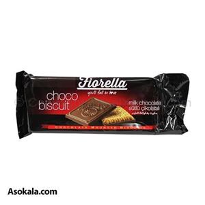 بیسکویت شکلاتی فیورلا Fiorella Choco Biscuit وزن 48 گرم 