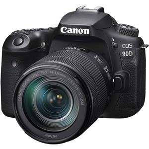 دوربین عکاسی کانن به همراه لنز Canon EOS 90D kit 18-135mm IS USM 