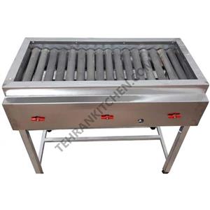کباب پز گازی سنتی 60 با پایه استیل