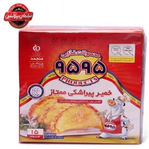 خمیر پیراشکی 9595 ساده 500 گرم 