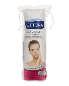 پد آرایشی سپتونا سری Daily Clean با عصاره بابونه بسته 70 عددی Septona Lady Care Daily Clean with Chamomile Pad Pack Of 70Pad Pack Of 70