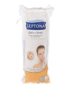 پد آرایشی سپتونا سری Daily Clean با عصاره بابونه بسته 70 عددی Septona Lady Care Daily Clean with Chamomile Pad Pack Of 70Pad Pack Of 70