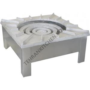 اجاق پلوپز چهار ردیفه زمینی گازی