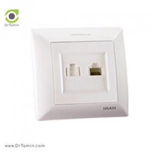 سوکت CAT6 ایران الکتریک مدل الیزه 