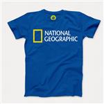 تیشرت National Geographic آبی مدل TJ117 سایز XL