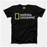 تیشرت National Geographic مشکی مدل TJ117 سایز L