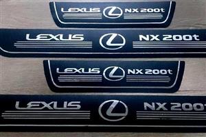 برچسب پارکابی خودرو کد SK025 مناسب برای لکسوس ان ایکس 200 مجموعه 4 عددی 