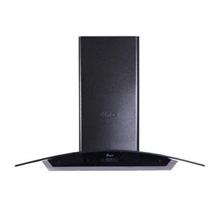 هود شومینه ای مدل B2010U بیمکث مشکی سایز 80