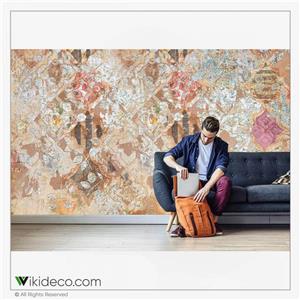 پوستر دیواری انتزاعی لوزی مدل AB093