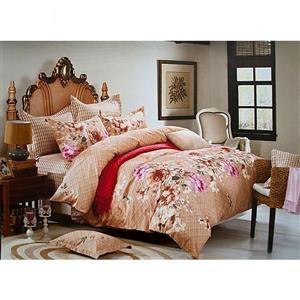 سرویس لحاف دریم مدل Lilly دو نفره 4 تکه Dream Lilly 2 Person 4 Pieces Bedsheet Set