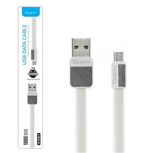 کابل تبدیل USB به micro وریتی مدل CB 3126A-B طول 1 متر Verity lightning Cable 1m 