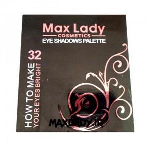 سایه 32 رنگ پک B مکس لیدی Maxlady