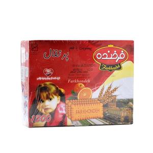 ببیسکویت  مادر با طعم پرتقال کد  1300 فرخنده 1140 گرم