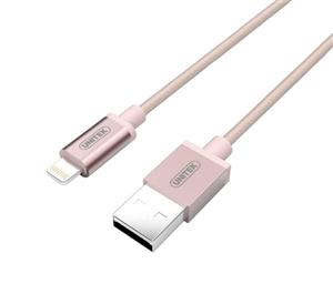 کابل شارژر و تبدیل Lightning به USB یونیتک مدل Y C499A 