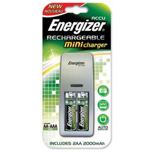 شارژر باتری انرجایزر مدل Recharge Basic CHVCWB2 همراه با باتری Energizer Recharge Basic CHVCWB2 Battery Charger With Battery