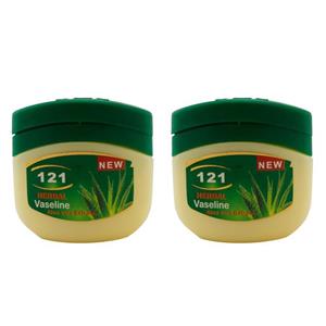 وازلین 121 مدل Aloe vera حجم 120 میلی لیتر مجموعه عددی 