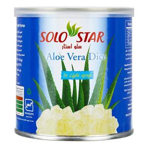 کمپوت آلوئه ورا سولو استار مقدار 430 گرم