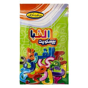 بیسکوئیت الفبا فارسی گرجی مقدار 100 گرم