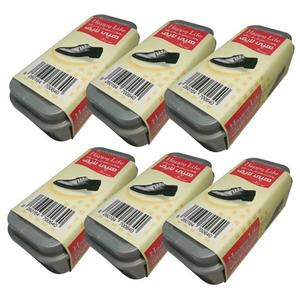 واکس کفش هپی لایف کد B-6 بسته 6 عددی