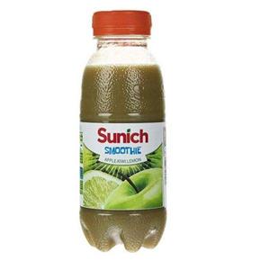 اسموتی سیب و کیوی و لیمو سن ایچ وزن 300 میلی لیتر Sunich Apple And Kiwi And Lemon Smoothie 300Ml