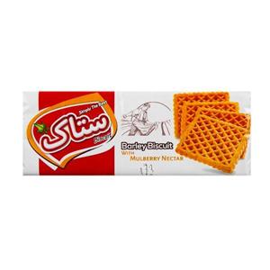 بیسکویت جو با شهد توت ستاک مقدار 210 گرم