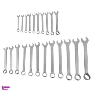 مجموعه 22 عددی آچار یکسر تخت یکسر رینگی آتا مدل BX2200
