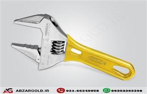 اچار فرانسه 8 اینچ پونی ساخت تایوان کنزاکس مدل KWP 308 KENZAX PWP ADJUSTABLE WRENCH inches 