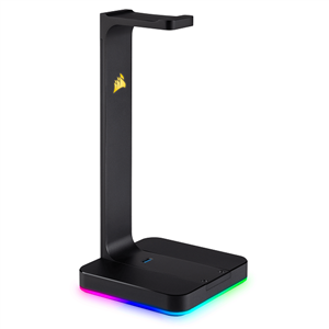 پایه نگهدارنده هدست کورسیر ST100 RGB Premium 7.1 Surround Sound Corsair ST100 RGB Premium Headset Stand with 7.1 Surround Sound