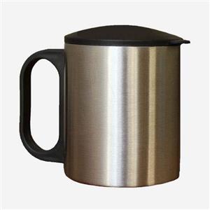 لیوان استیل درب دار