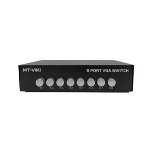 KVM USB سوییچ 8 پورت برند MT-VIKI مدل MT-801UK 