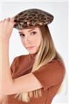 شال کلاه طرح دار پلنگی زنانه  15729921 Addax