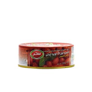 کنسرو لوبیا چیتی سحر 240 گرم