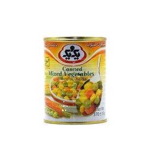 کنسرو سبزیجات مخلوط یک و یک 350 گرم