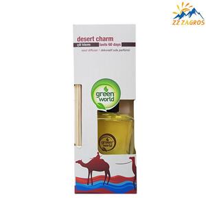 خوشبو کننده هوا گرین ورلد مدل  desert charm حجم 170میل GREEN WORLD