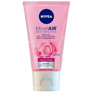 ژل آرایش پاک کن نیوآ میسلار رایحه گل رز حجم 150 میل nivea 