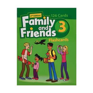 فلش کارت American Family and Friends 3 2nd Flash Card 